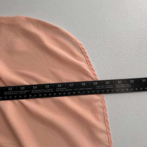 Sami & Jo Plus Size Sleeveless Blush Pink Top Pearl Accent Keyhole Neckline 1X - Picture 6 of 9